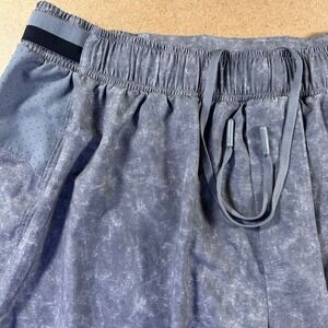 Lululemon T.H.E. Lined 6" Athletic Shorts‎ Mens 28 Gray Acid Wash Workout XFit